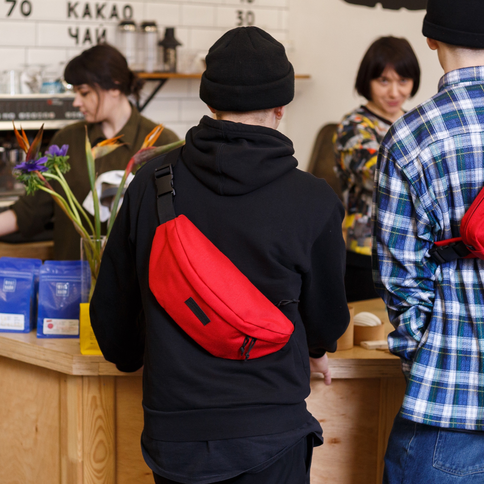 Поясна сумка Hip Pack Large Red