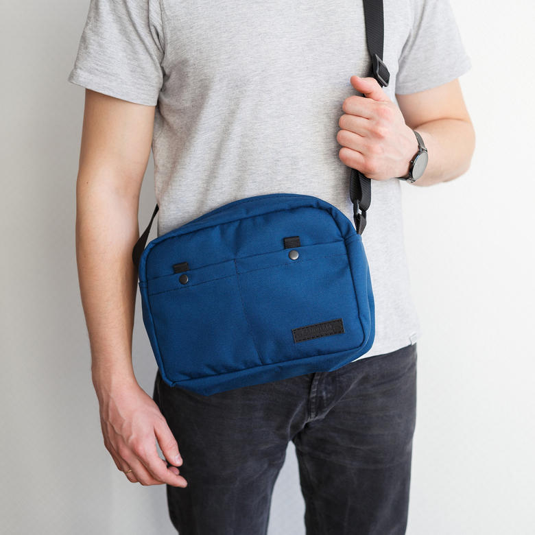 Messenger Bag XL Blue
