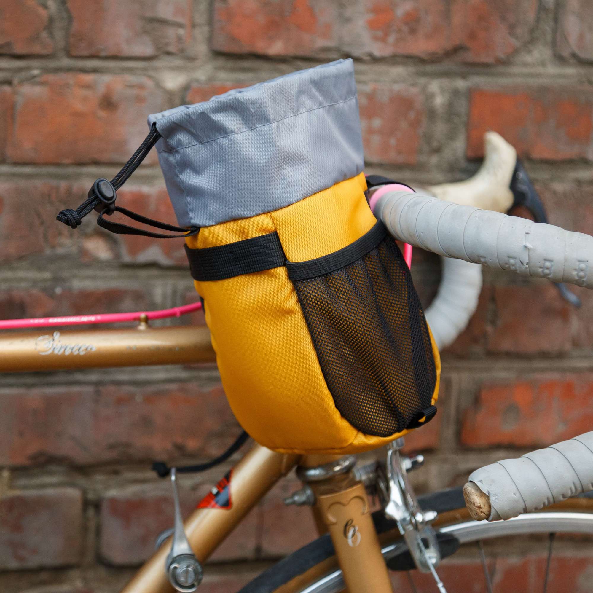 Сумка на кермо Stem Bag Yellow-Gray