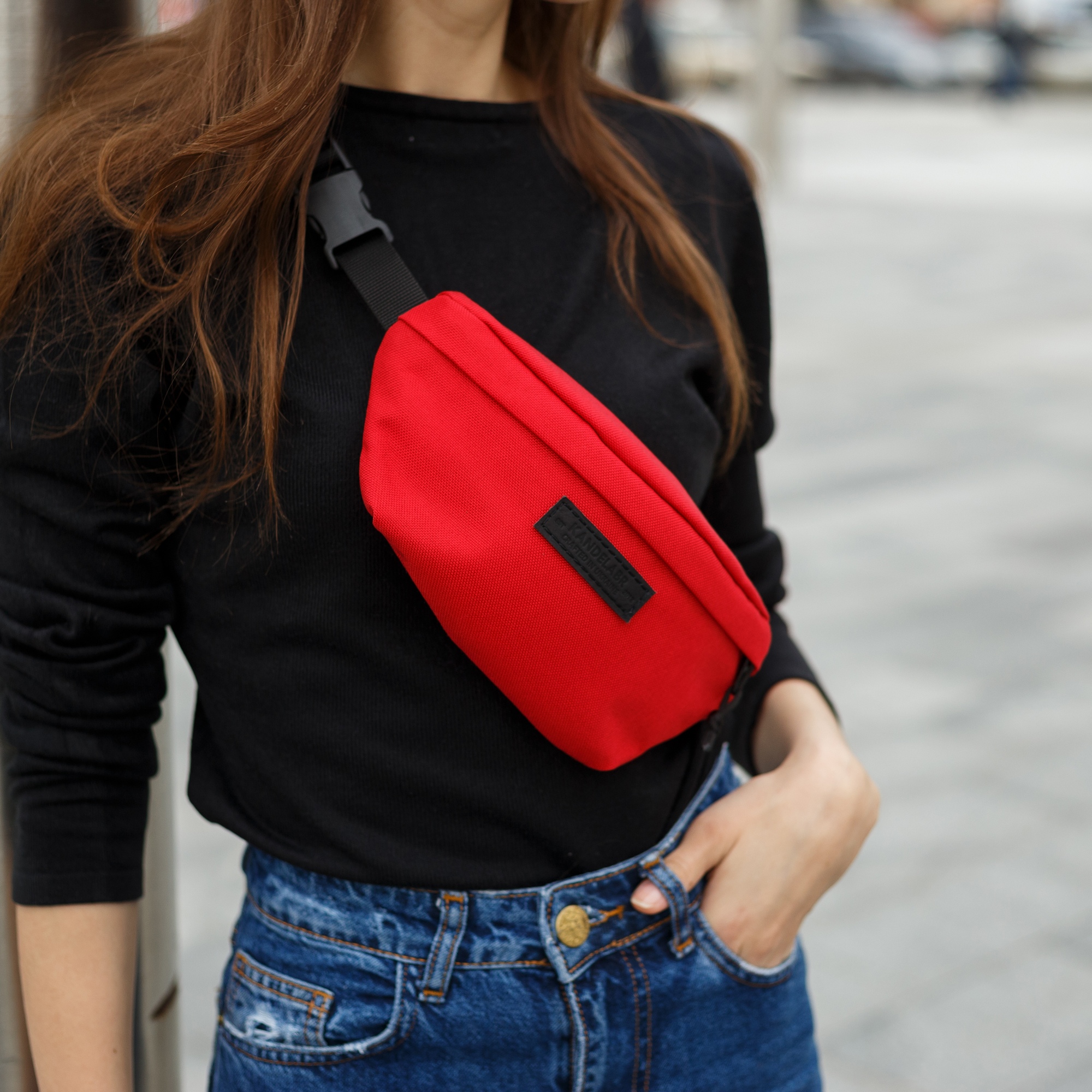 Поясна сумка Hip Pack II Red
