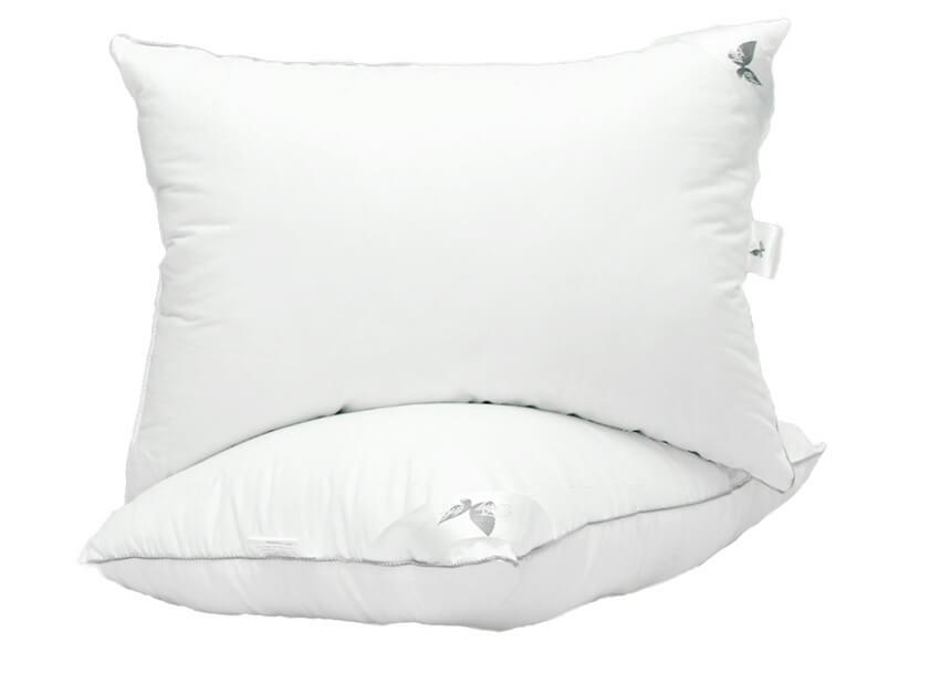подушка лебяжий пух white
