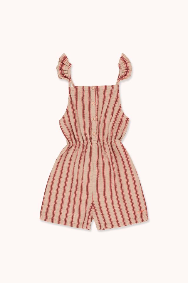 Комбінезон Tinycottons "CANDY APPLES", рожевий