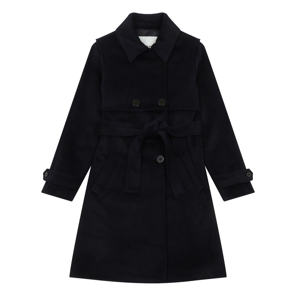 Пальто Les Coyotes de Paris "CELESTE", темно-синій