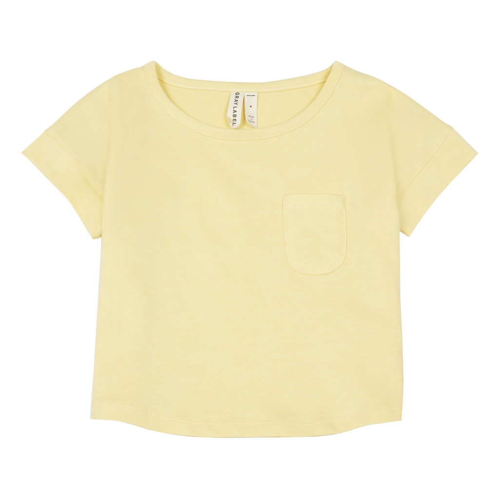 Футболка Gray Label "Boxy", жовтий