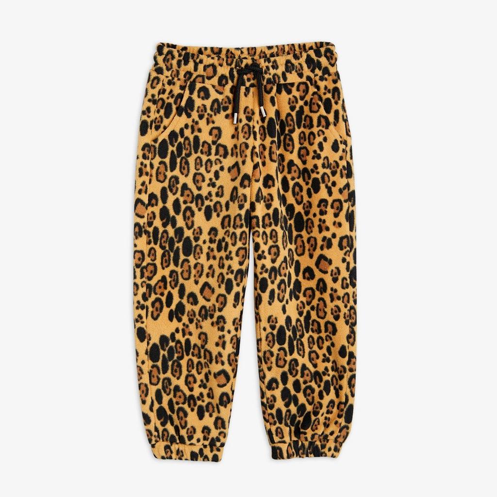 Флісові брюки MINI RODINI "LEOPARD"