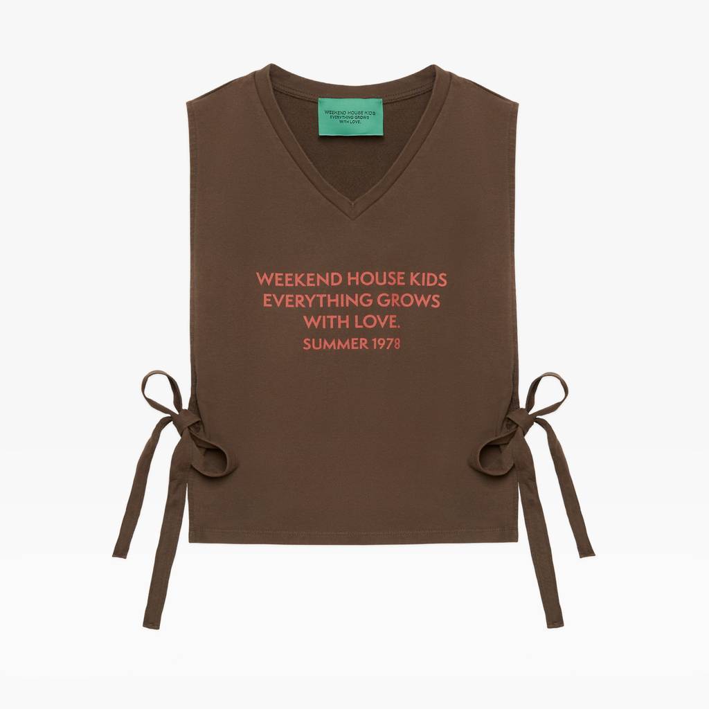 Жилет Weekend House "Logo", коричневий