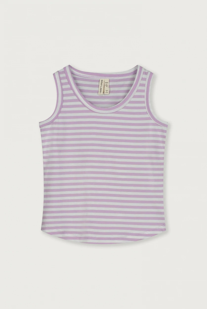 Майка Gray Label, бузковий/кремовий