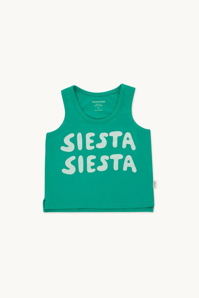Майка Tinycottons "SIESTA", зелений