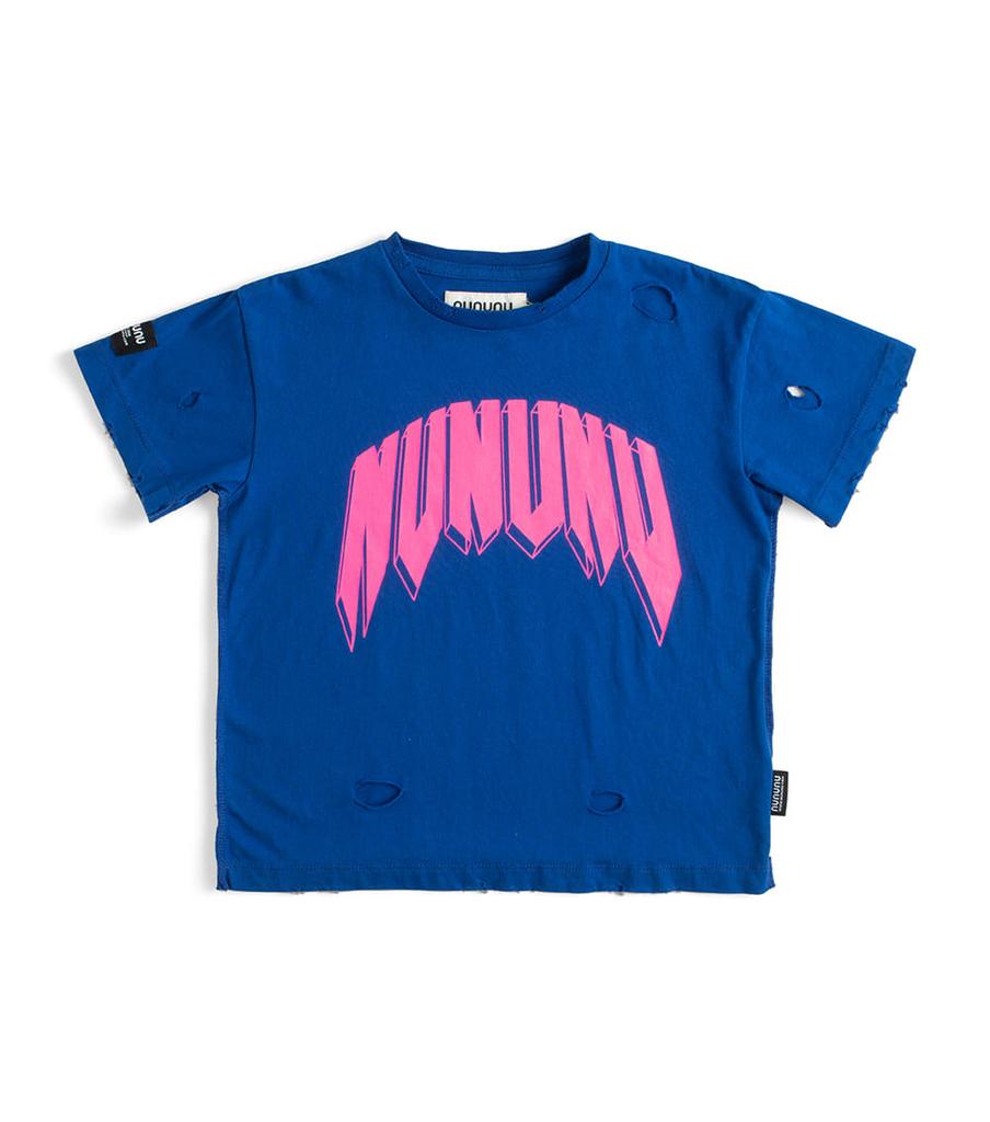Футболка NUNUNU "ROCK-NU-ROLL", синій