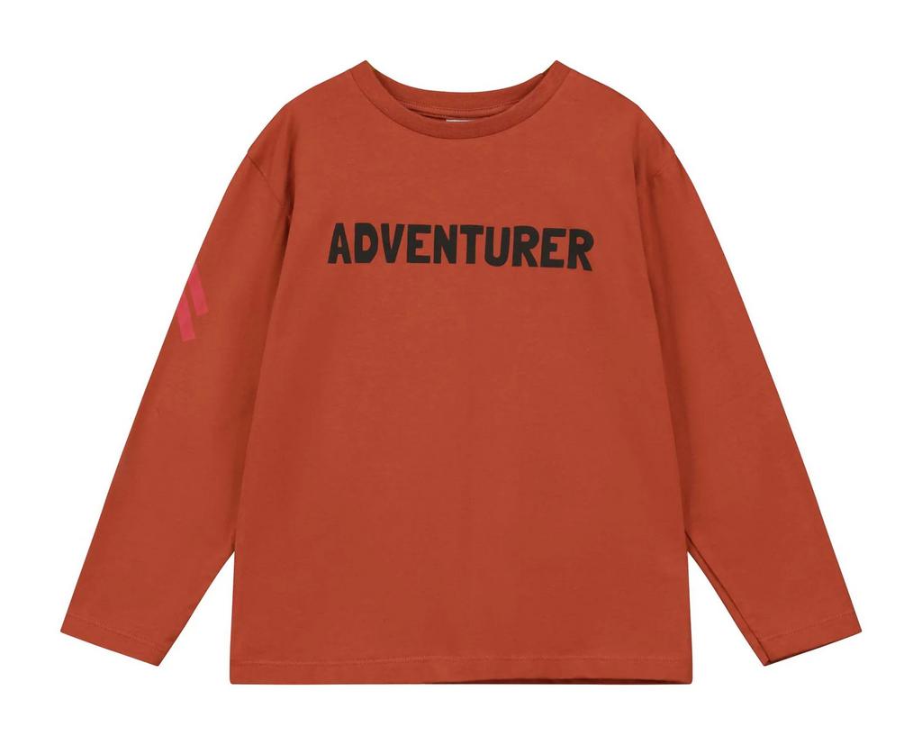 Лонгслив Beau LOves "Adventurer", теракотовий
