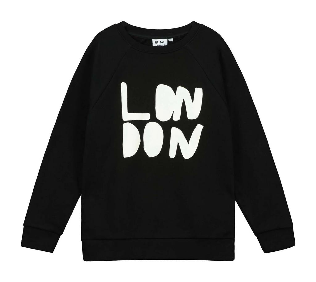 Світшот Beau LOves "LONDON", чорний