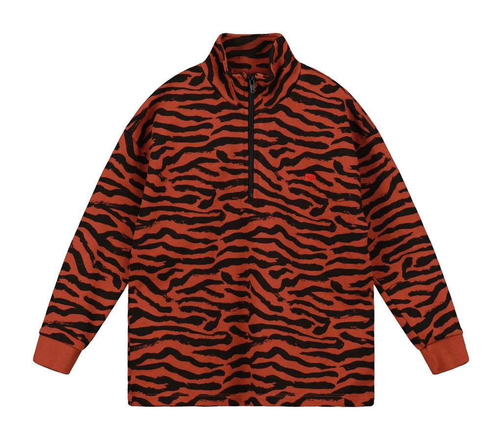 Світшот Beau LOves "Tiger Stripe", коричневий