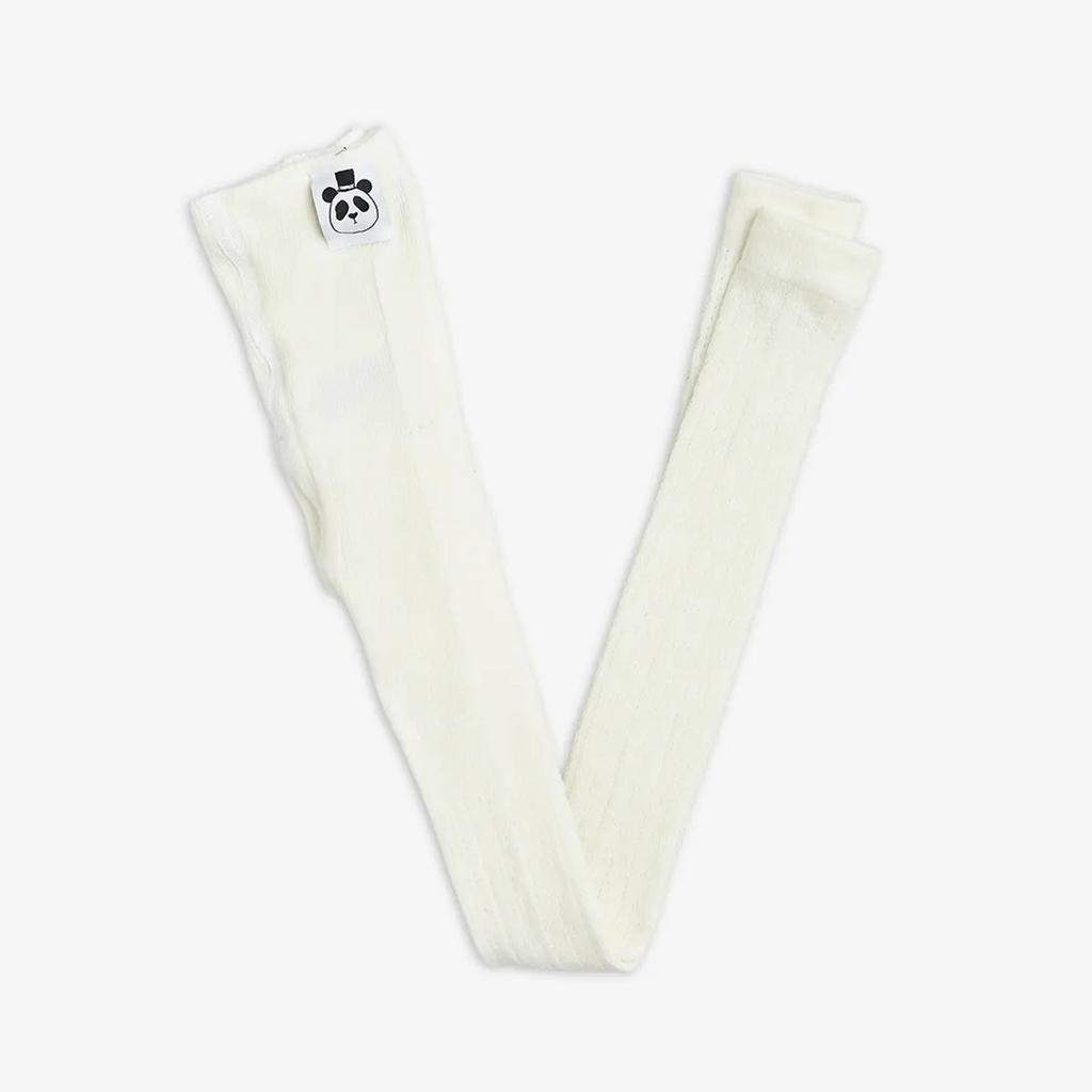 Легінси MINI RODINI "POINTELLE", білий