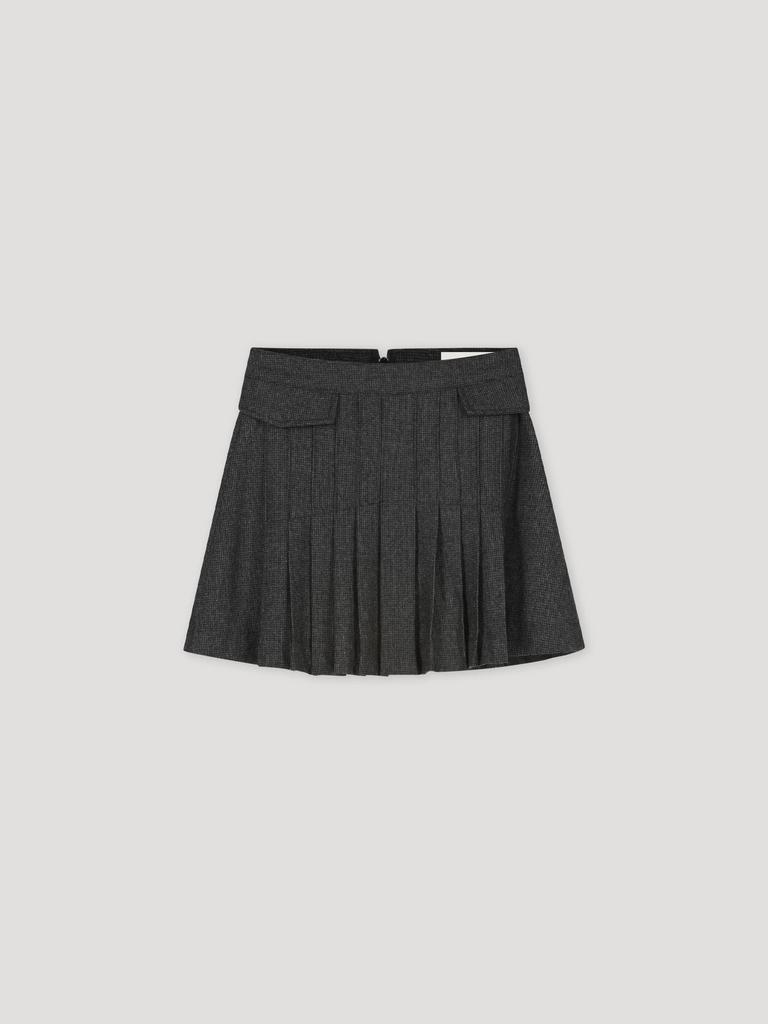 Спідниця Les Coyotes de Paris "Pleated", сірий