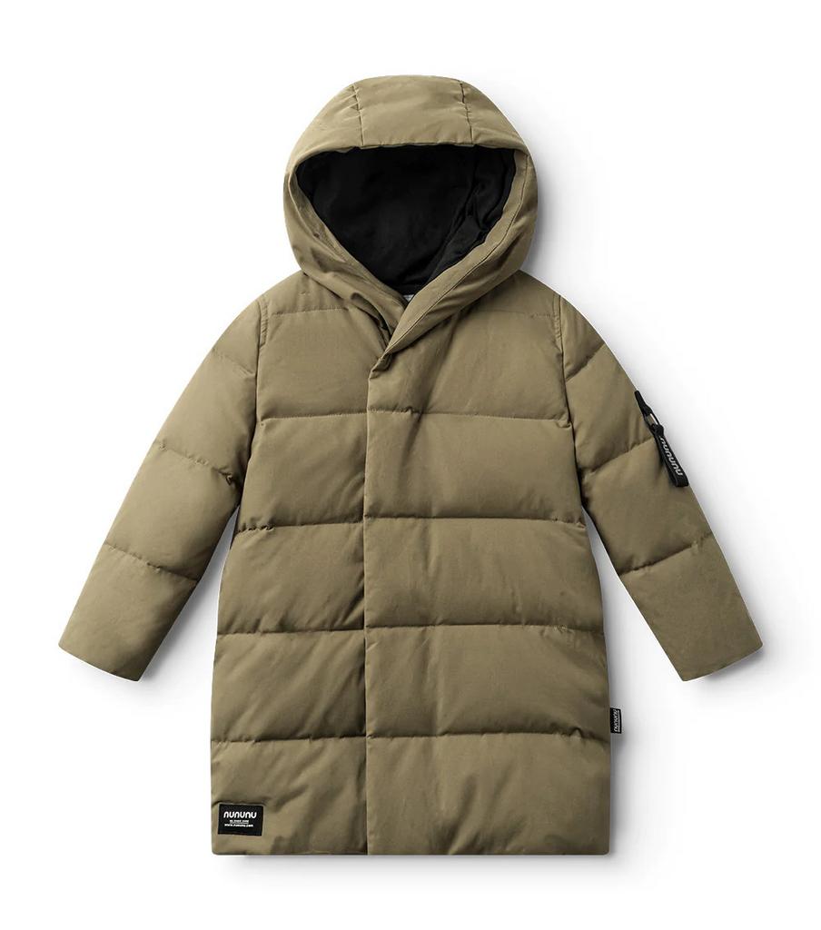 Пуховик NUNUNU "HOODED TRENCH", бежевий