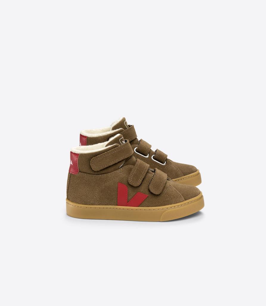 Кросівки VEJA "ESPLAR MID FURED", коричневий
