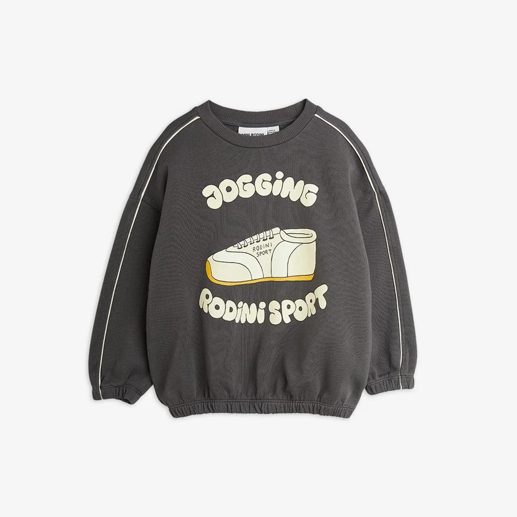 Світшот MINI RODINI "JOGGING", темно-сірий
