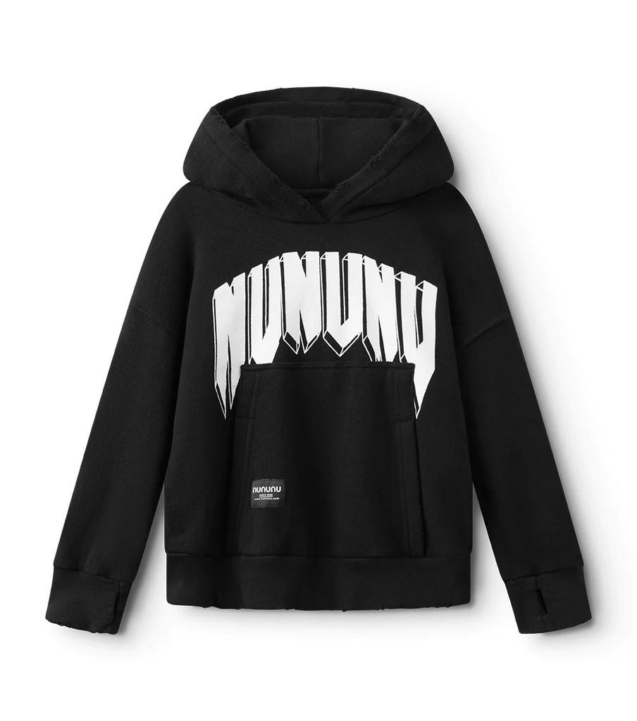Худі NUNUNU "RAWK", чорний