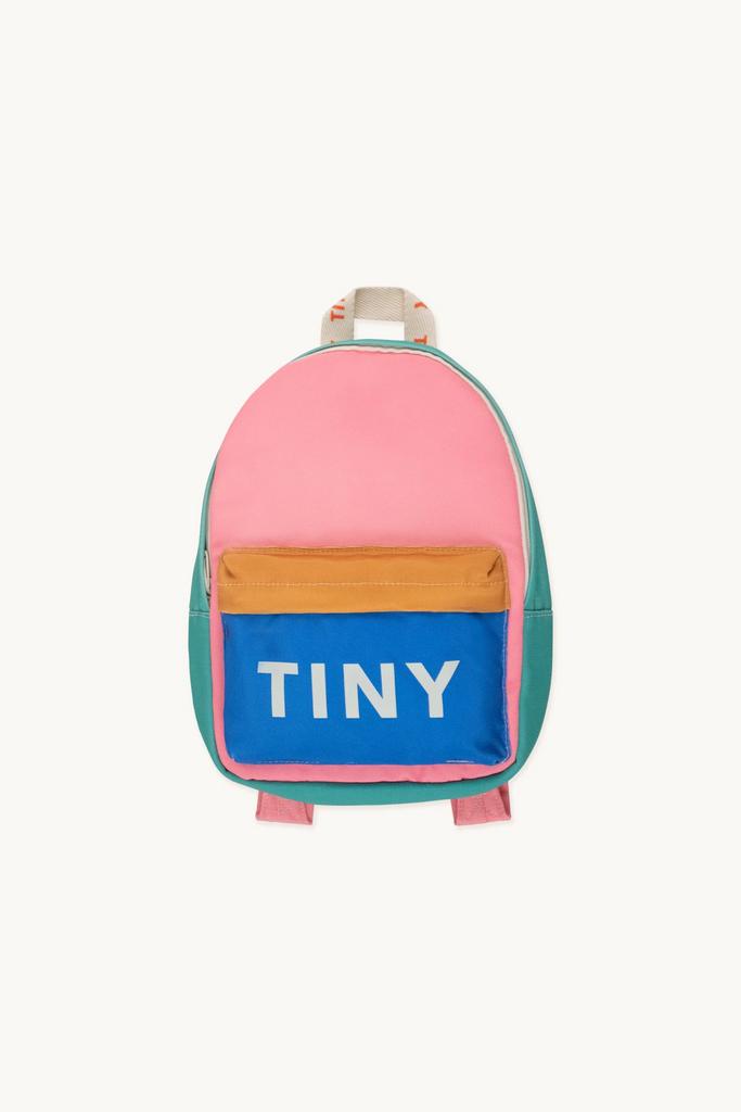 Рюкзак Tinycottons “COLOR BLOCK”, рожевий/блакитний