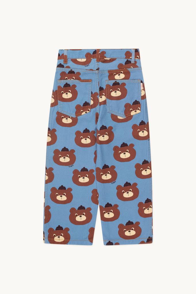 Джинси Tinycottons "BEARS", блакитний