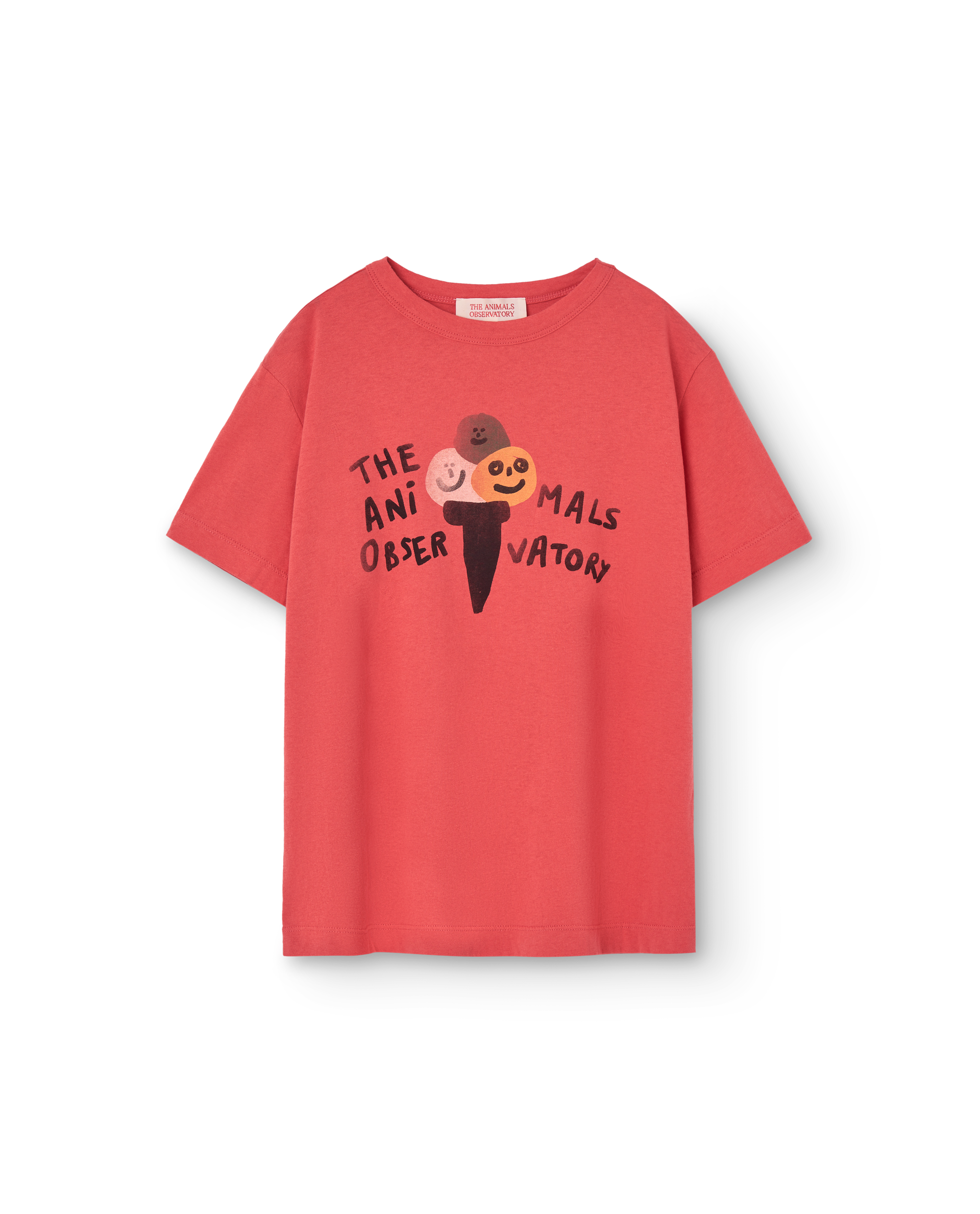 Футболка The Anaimals Observatory "Ice-cream Big Rooster", червоний
