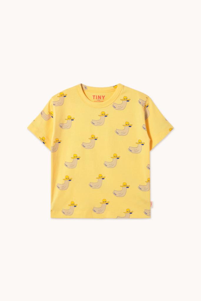 Футболка Tinycottons "DUCKS", жовтий
