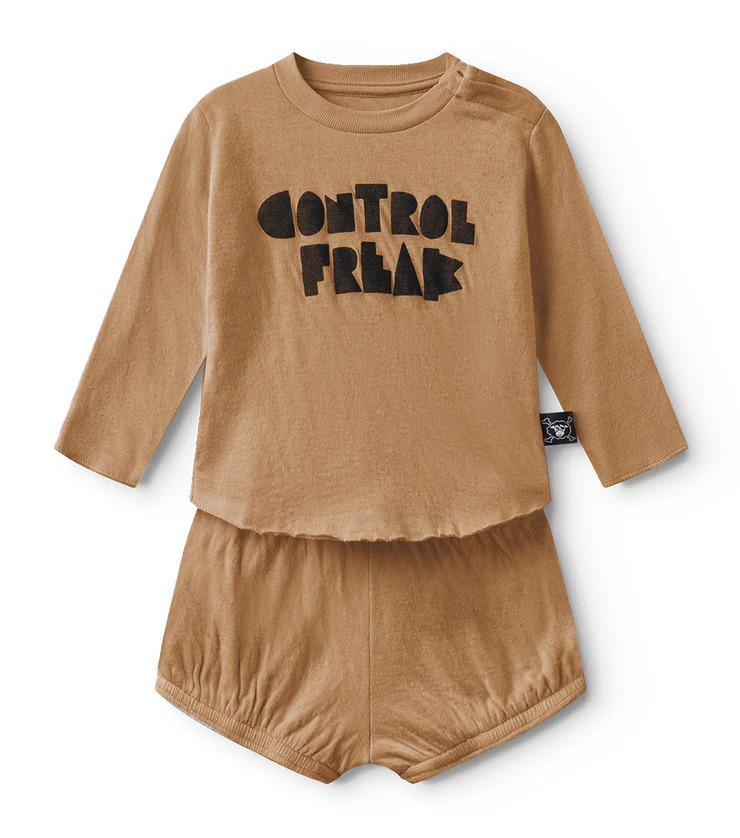 Костюм NUNUNU "CONTROL FREAK", бежевий