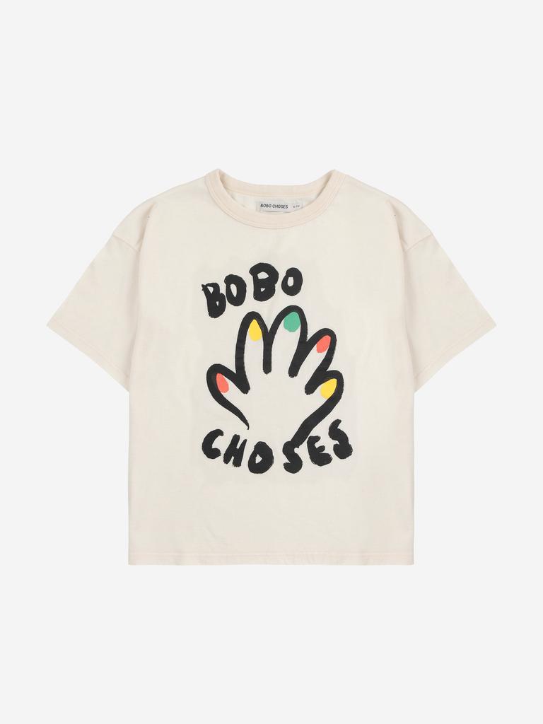 Футболка Bobo Choses "High Five", білий