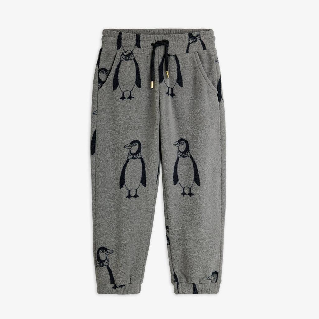 Флісові штани MINI RODINI "Penguin", сірий
