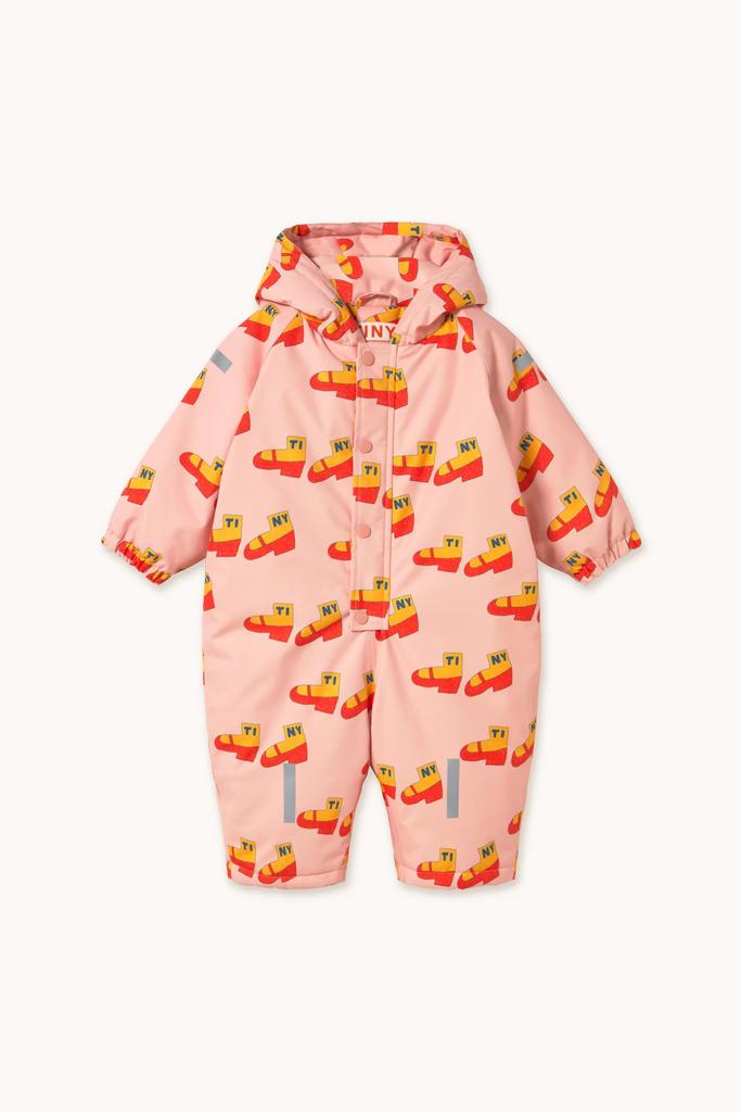 Комбінезон Tinycottons "WALK", рожевий