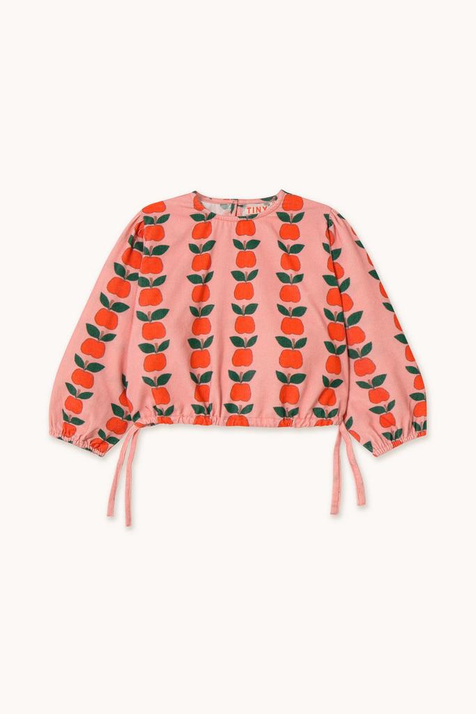 Блузка Tinycottons "APPLES", рожевий