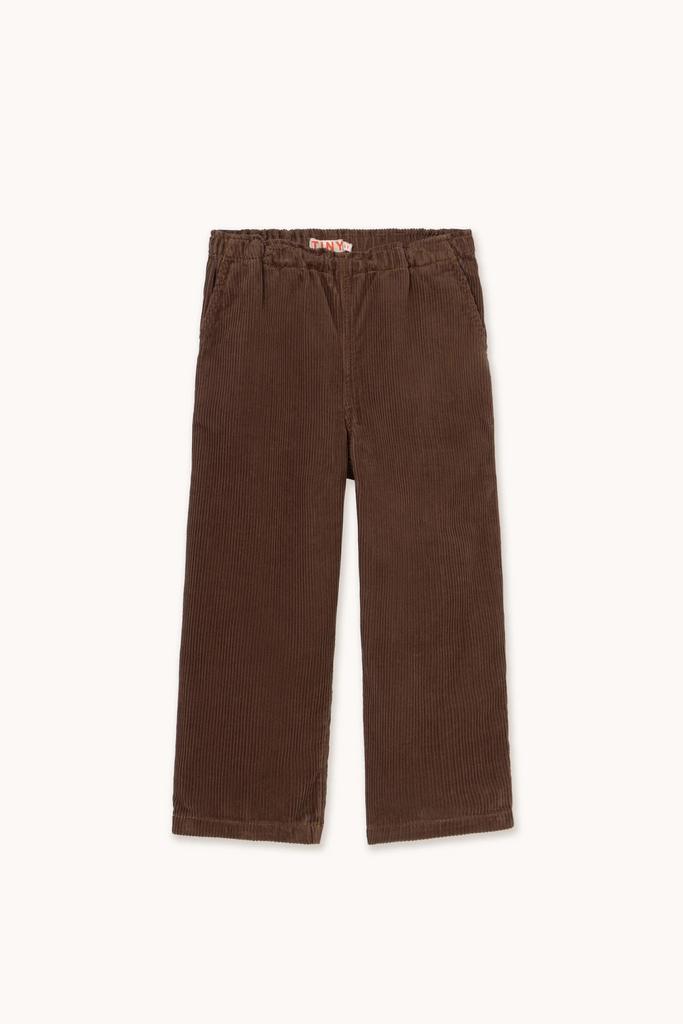 Брюки Tinycottons "TINY SOLID WOVEN", коричневий