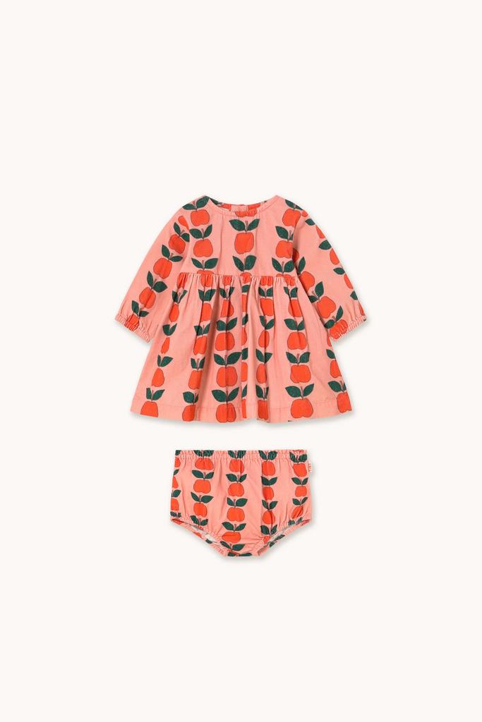 Дитячий комплект Tinycottons “APPLES", рожевий
