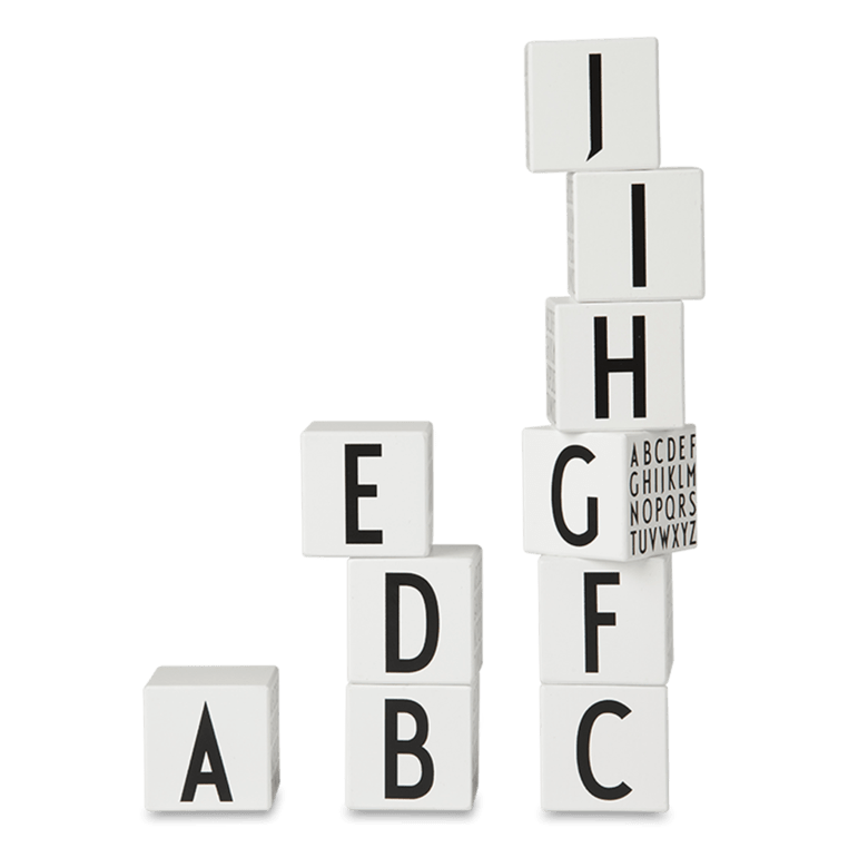 Дерев'яні кубики Design letters