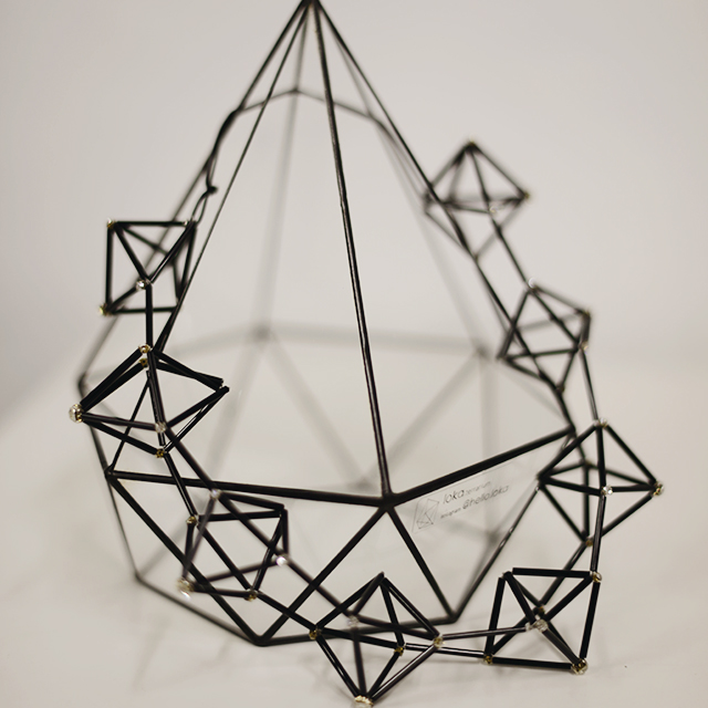 Колье геометрическое