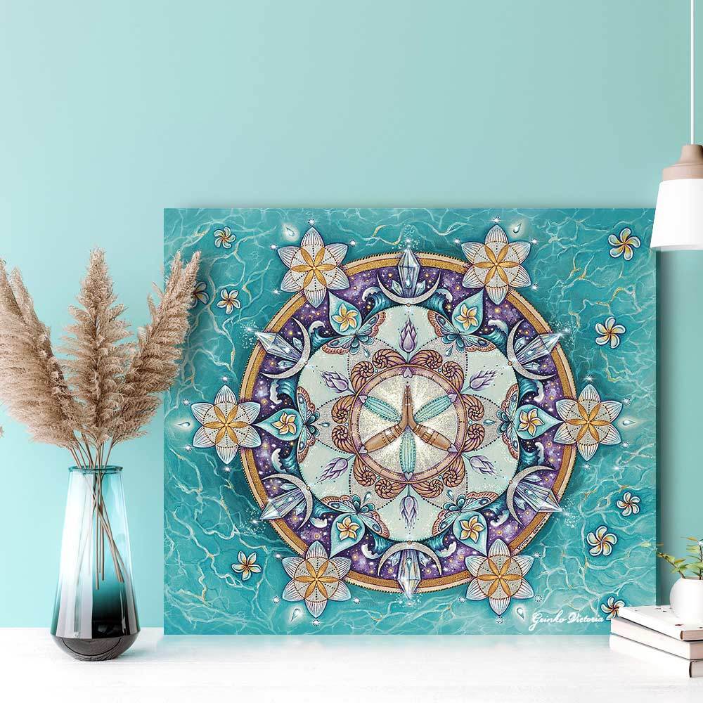 "GRATITUDE" Mandala