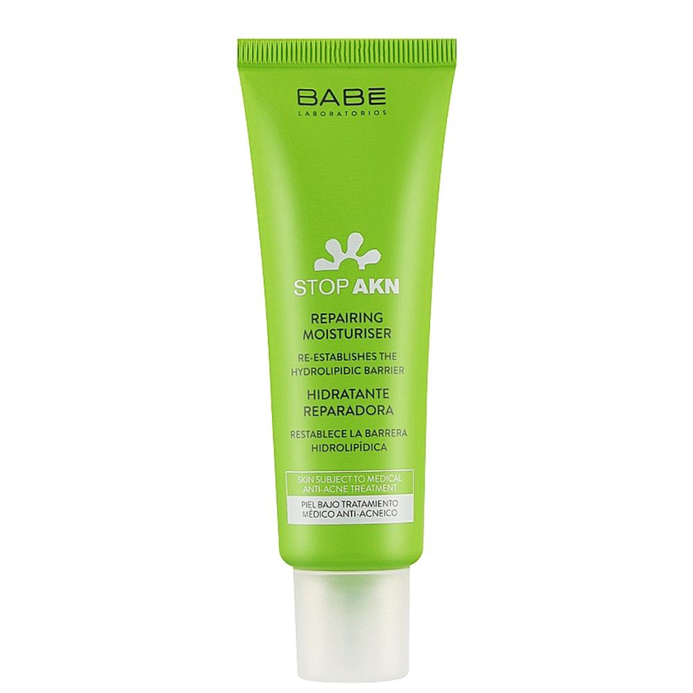 BABE LABORATORIOS Stop AKN Repairing Moisturiser - Відновлювальний зволожувальний пост-акне крем