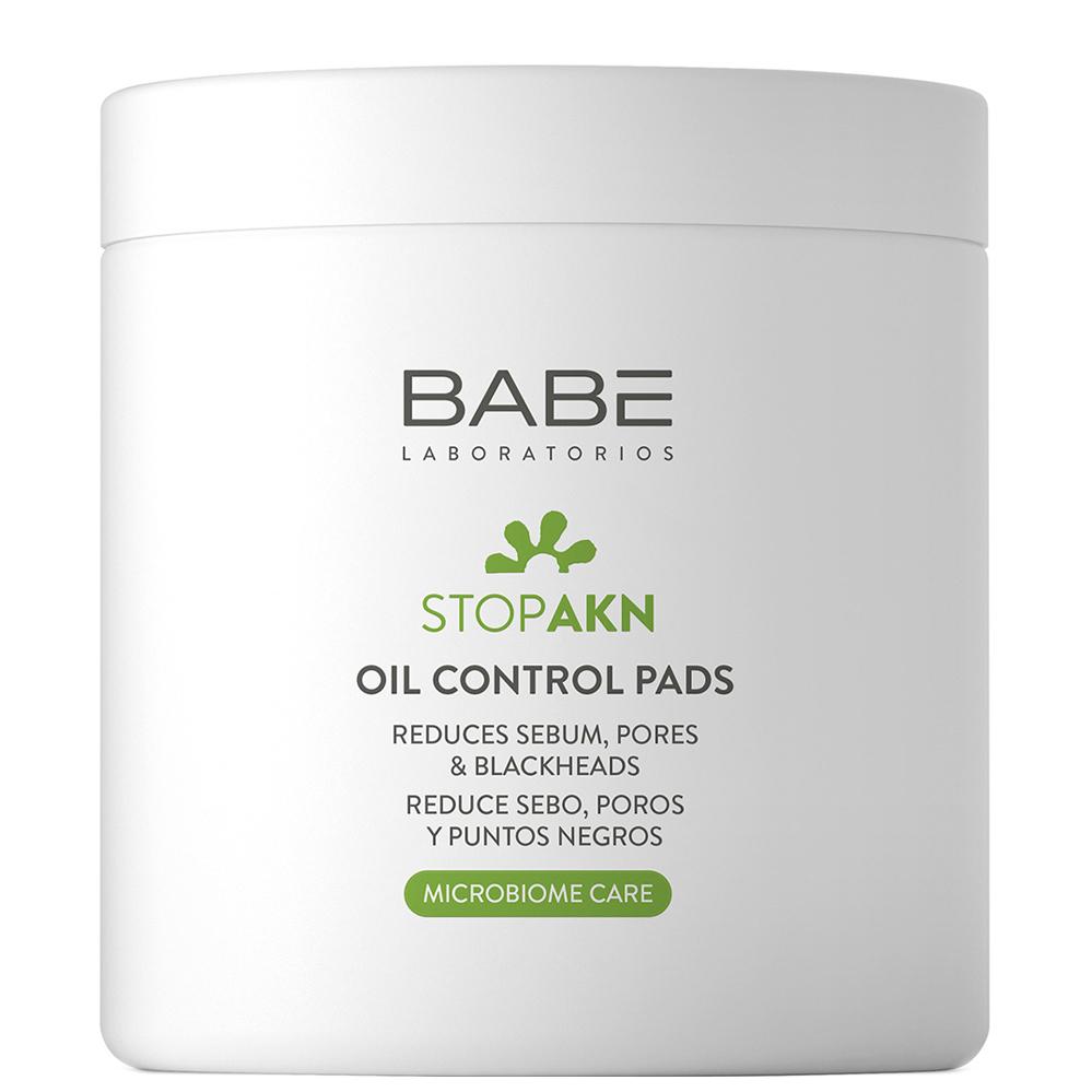 BABE LABORATORIOS Stop AKN Microbiome Care Oil Control Pads - Тонізуючі диски-пади для контролю жирності і звуження пор