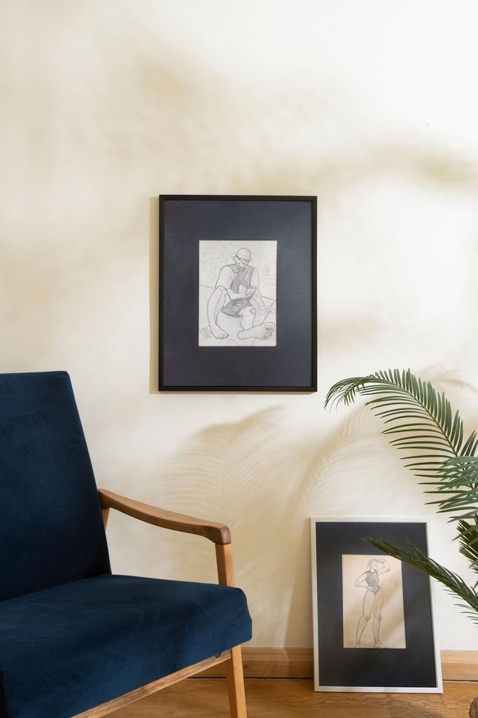 The man with a book (original)