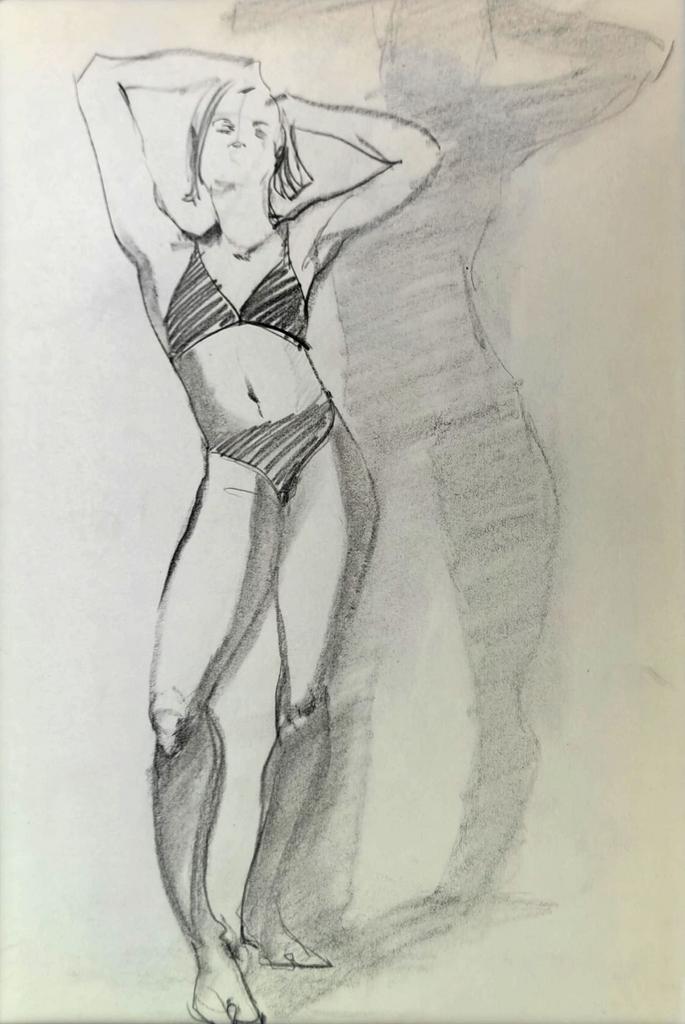 The girl in a swimsuit (original)