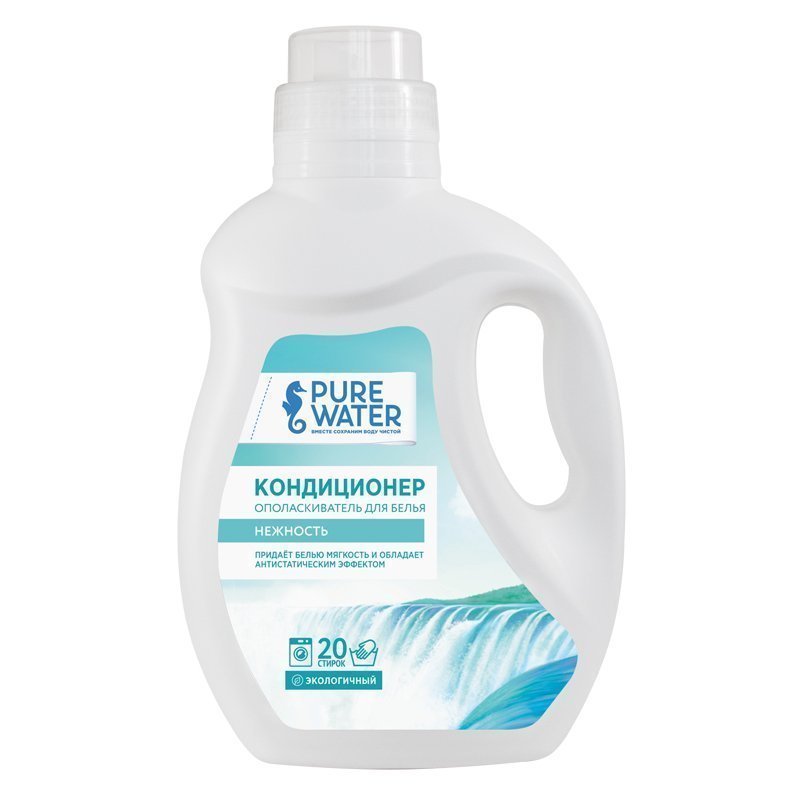 Кондиционер-ополаскиватель для белья Нежность 1л, Pure Water