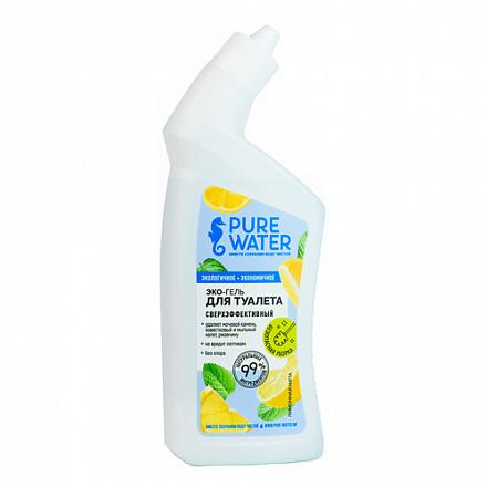 Гель для туалета "Лимонная мята", Pure Water, 500 мл