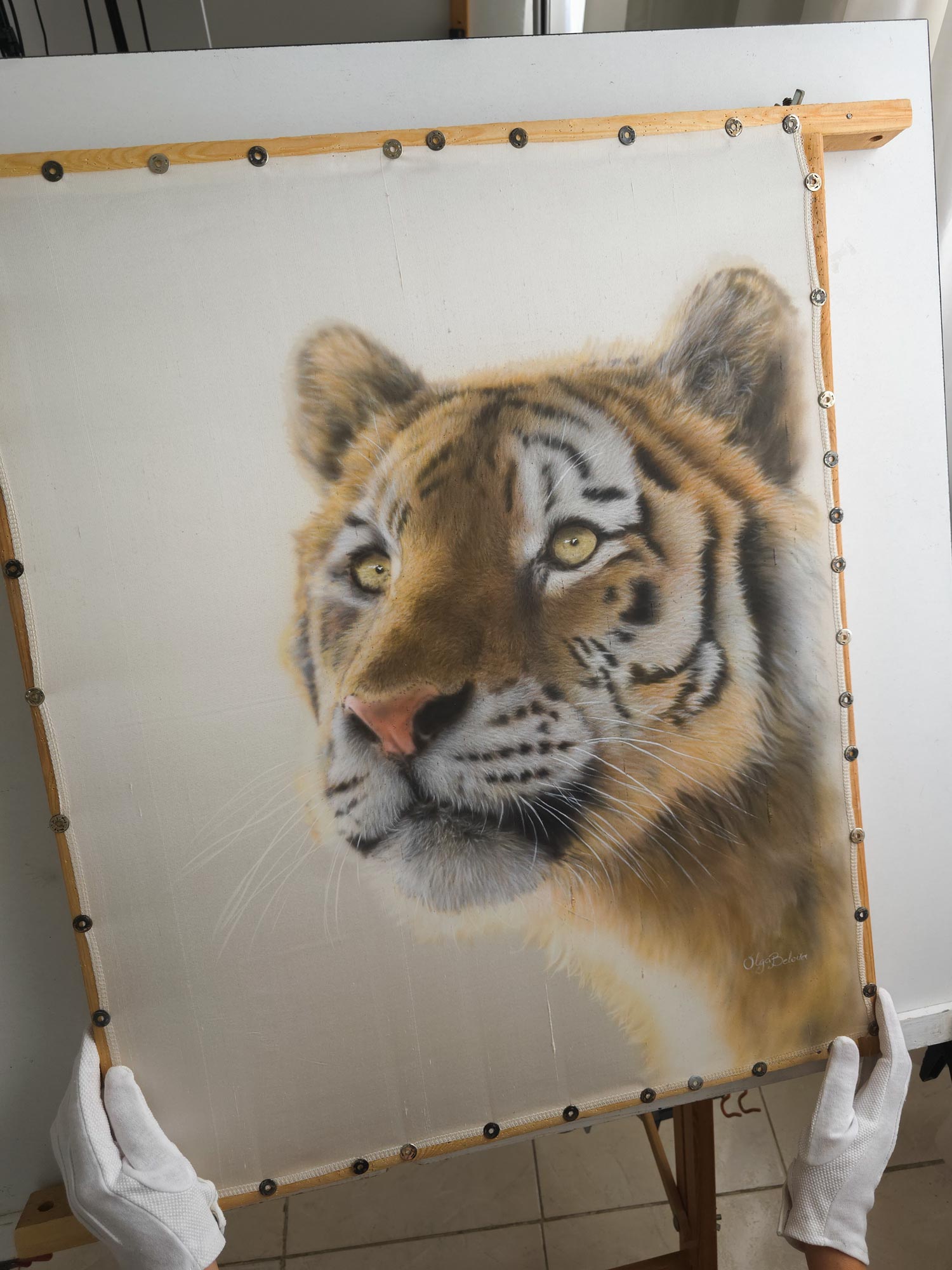 Whispers of Peace – Silk Painting