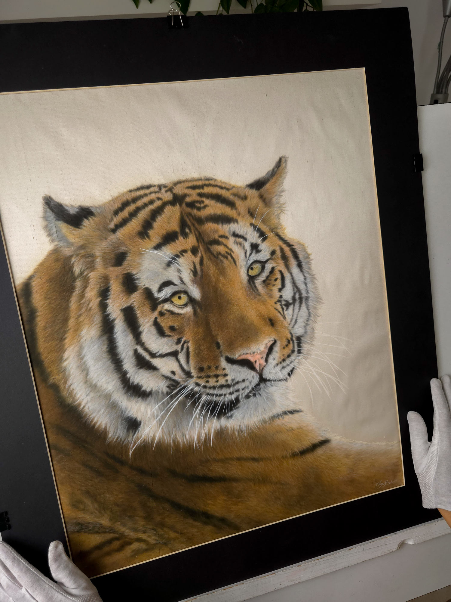 Eyes of the Eternal – Silk painting