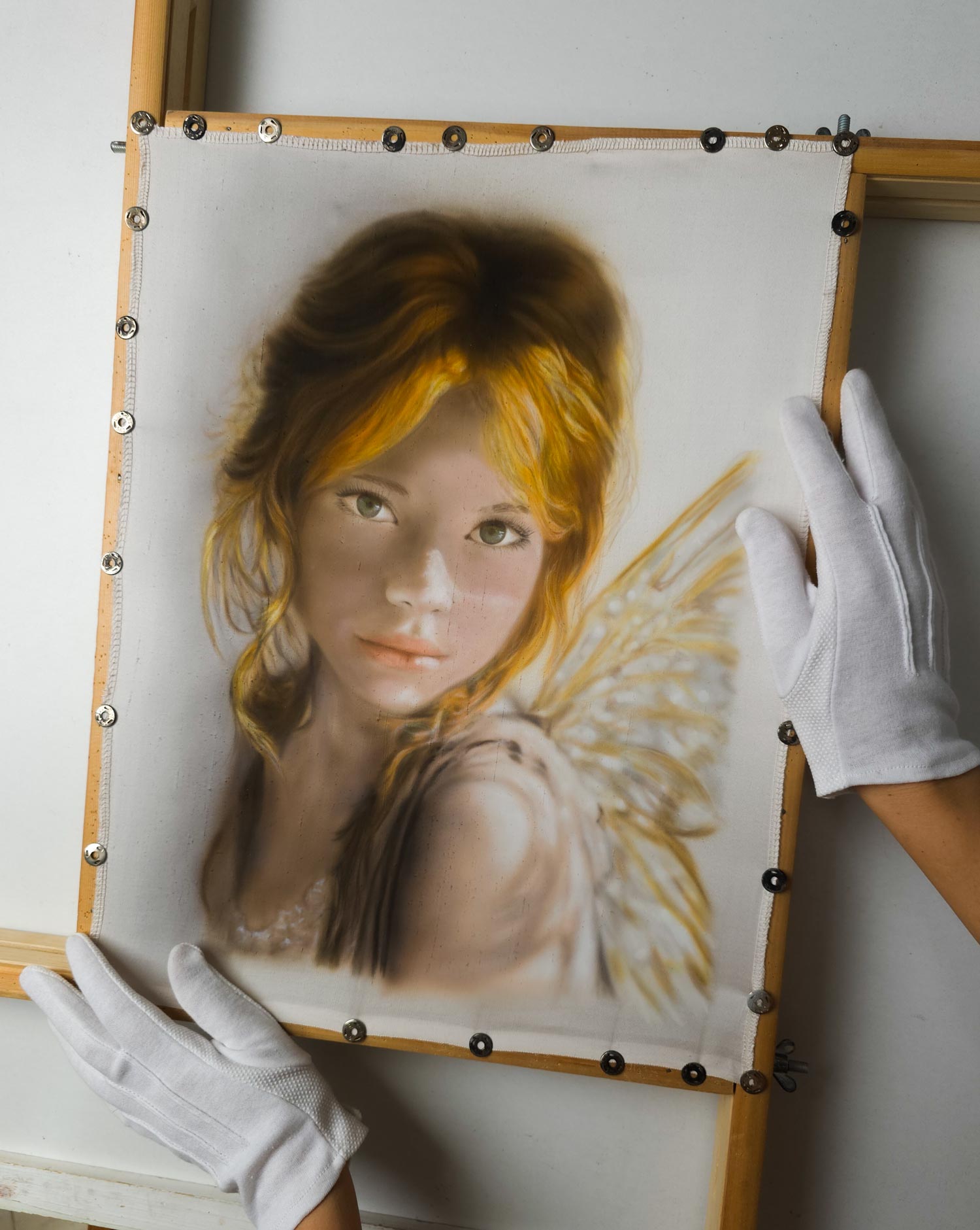 Wings of Dawn – Silk Painting