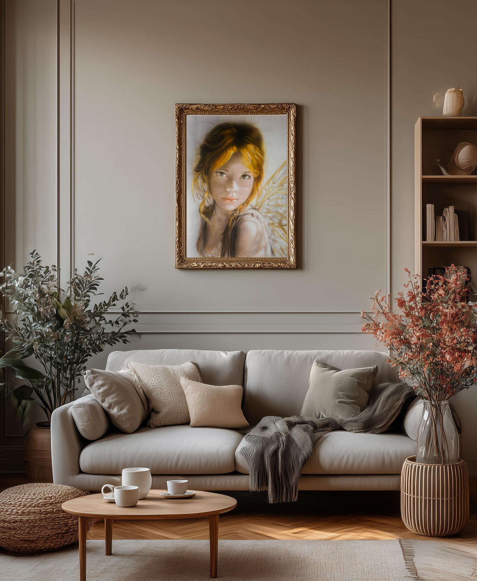 Wings of Dawn – Silk Painting