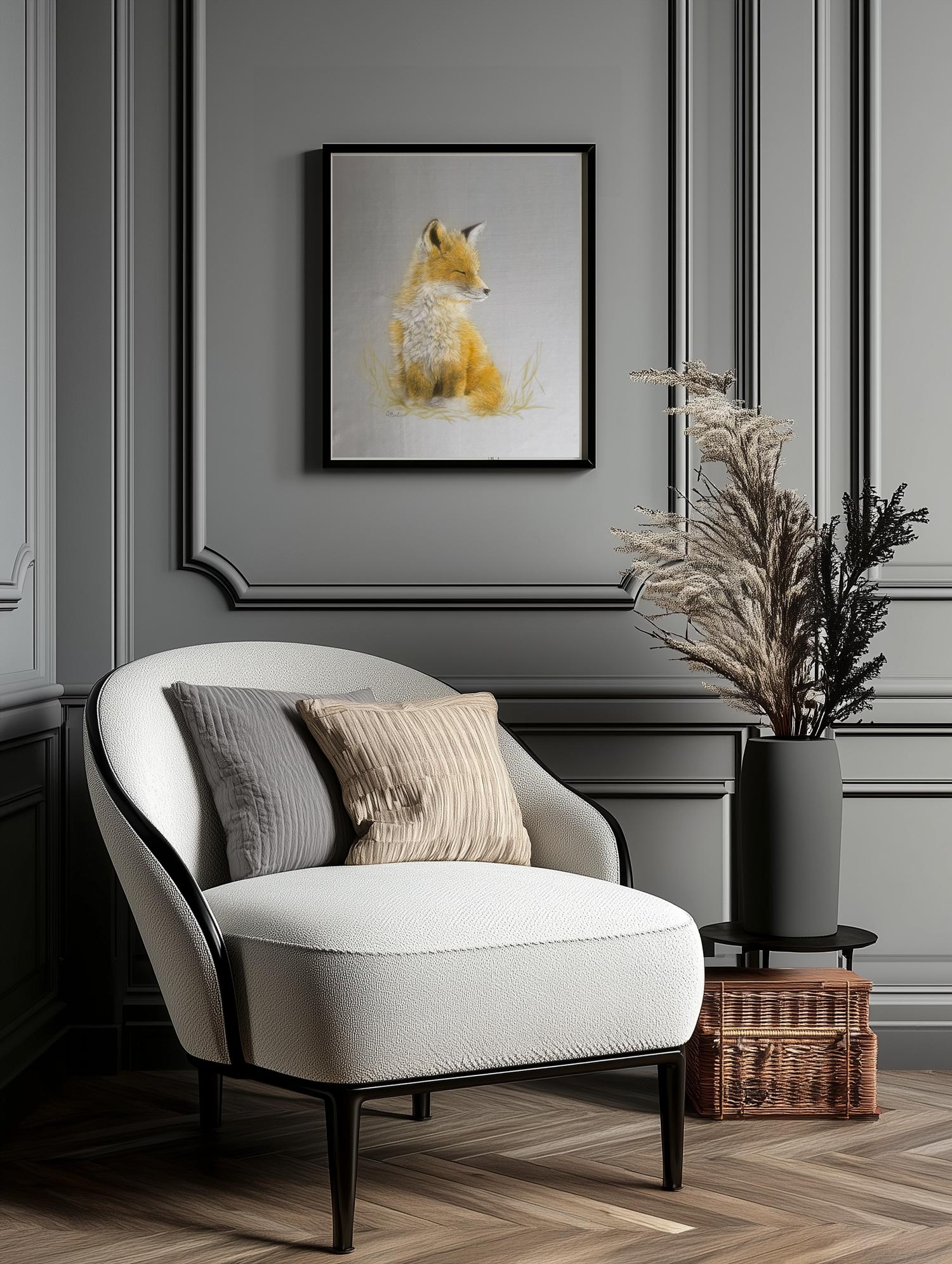 Silent Dawn – Silk Painting