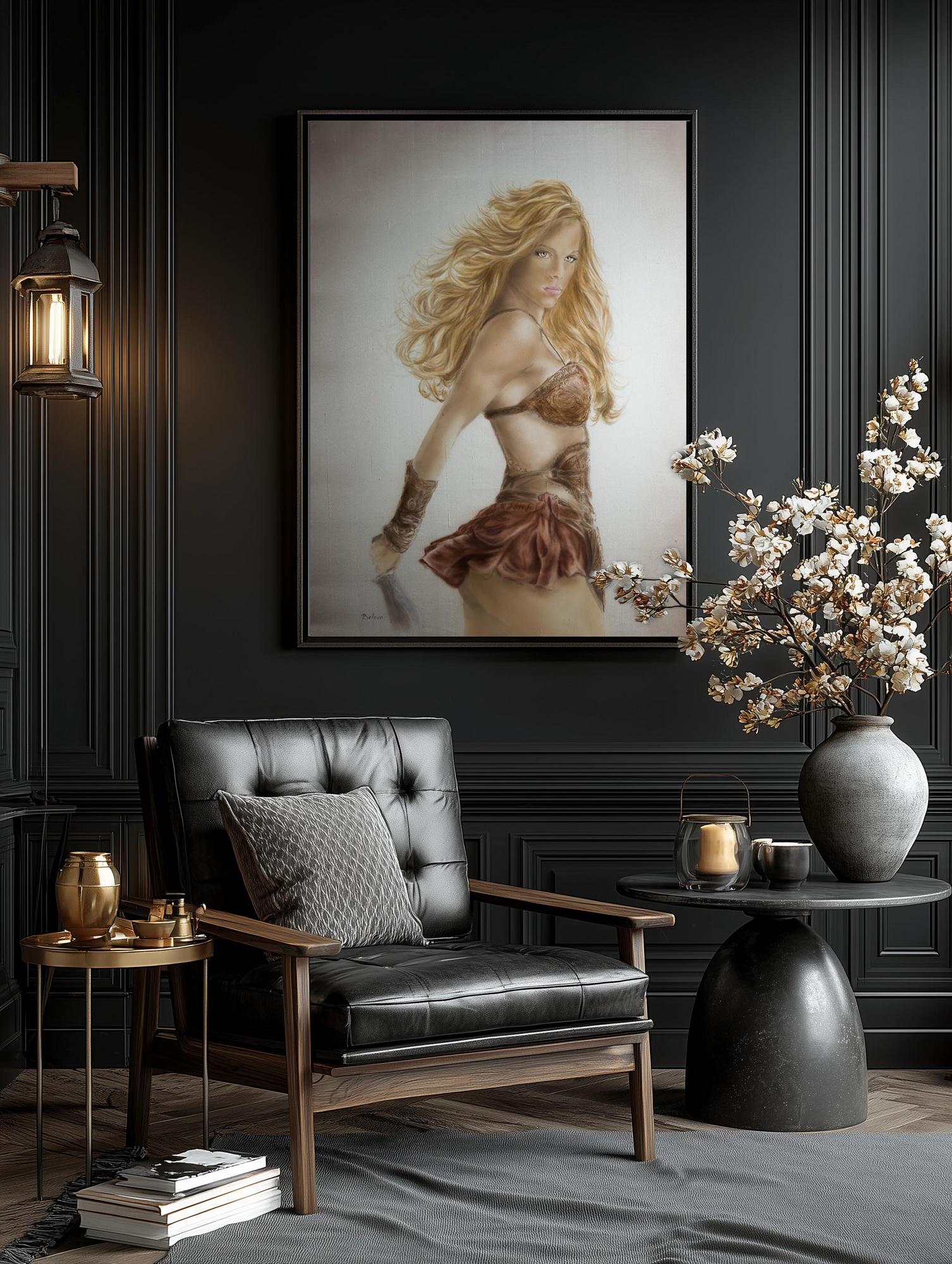 Silent Valor – Silk Painting