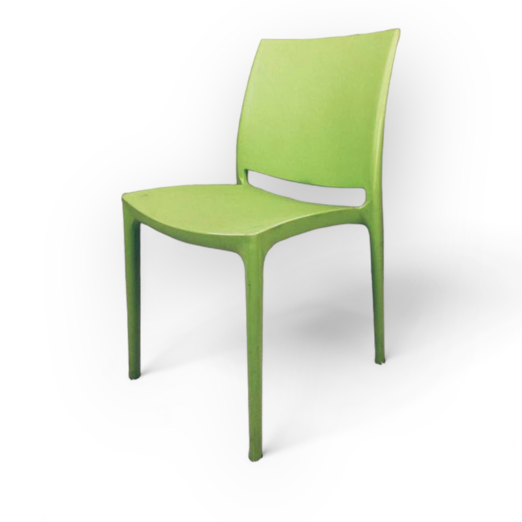 Стілець пластик зелений ST-015