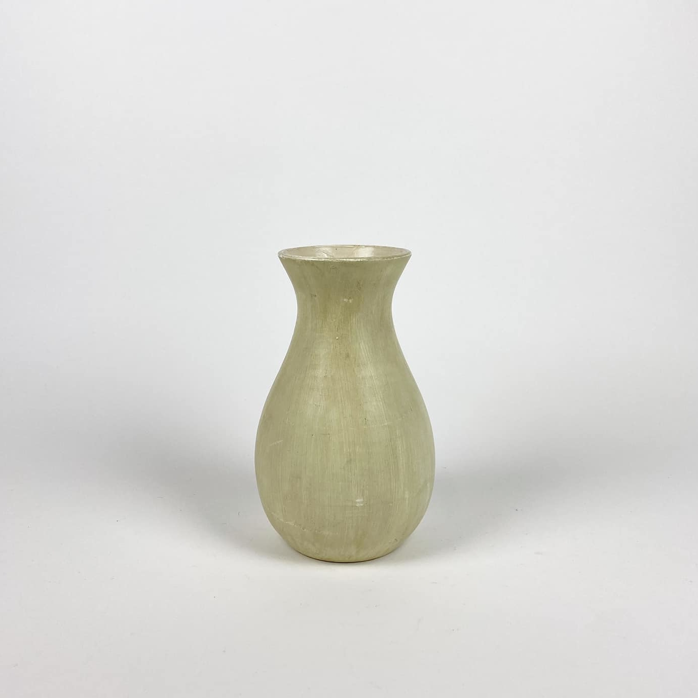 Ваза беж матова, кераміка VA-058